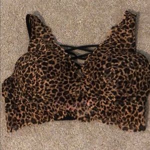 Victoria’s Secret PINK leopard bralette 💖